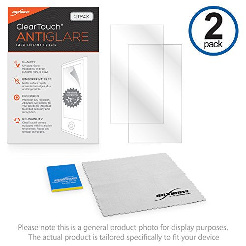 BoxWave Screen Protector Compatible with Hosyond 3.5 inch RPi Display (3.5 in) - ClearTouch Anti-Glare (2-Pack), Anti-Fingerprint Matte Film Skin