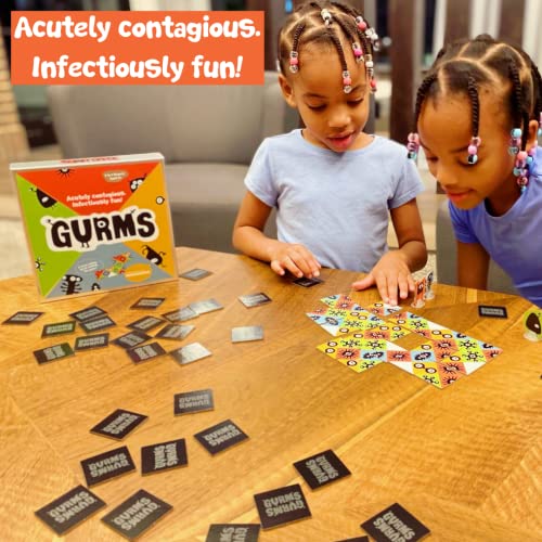 Bananagrams Gurms: Tile Matching Game for Family and Kids Age 6+ 2-4 Players - style: Gurms