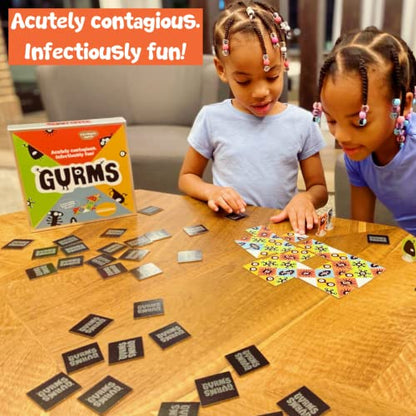 Bananagrams Gurms: Tile Matching Game for Family and Kids Age 6+ 2-4 Players - style: Gurms