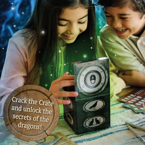 MindWare Dig It Up! Crack the Crate Board Game for 1 or More Players – Bring the Thrill of Escape Rooms Home – for Adults & Kids 8 & Up