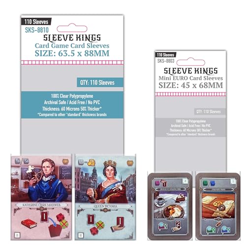 Sleeve King's Ada's Dream Compatible Card Sleeve Bundle - style: Ada’s Dream (8803 x 1 + 8810 x 1)