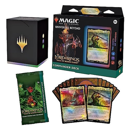 Magic: The Gathering The Lord of the Rings: Tales of Middle-Earth Commander Deck Bundle – Includes All 4 Decks