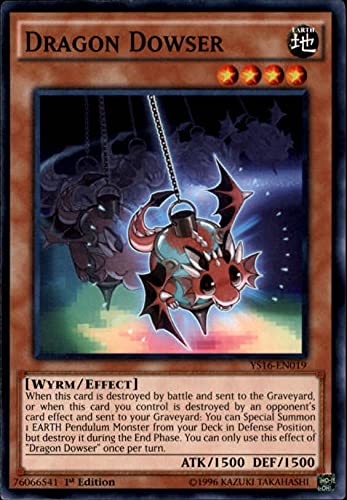 2016 Yu-Gi-Oh Starter Deck Yuya 1st Edition #YS16EN019 Dragon Dowser C