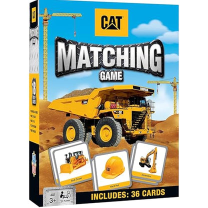 MasterPieces Officially Licensed CAT Picture Matching Card Game for Kids and Families - style: Caterpillar