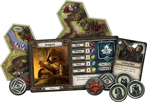 Asmodee The Lord of the Rings Journeys in Middle-Earth Board Game - Epic Cooperative Adventure Game for Kids and Adults, Ages 14+, 1-5 Players, 60+ Minute Playtime | Cooperative adventure, 1-5 players, ages 14+, 60+ minute playtime