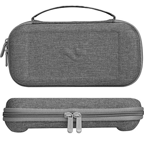 ButterFox Slim Carrying Case for Nintendo Switch Lite with 19 Game and 2 Micro SD Card Holders, Storage for Switch Lite Accessories (Grey)