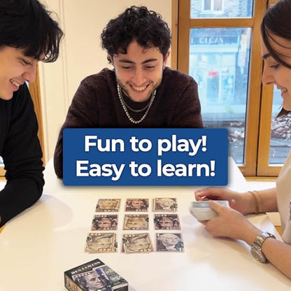 Benjamins Cash Cards – Money-Themed Card Games for Teens, Families & Adults. Fast-Paced Card Games for Parties, Travel and Game Night Where the Most “Cash” wins.