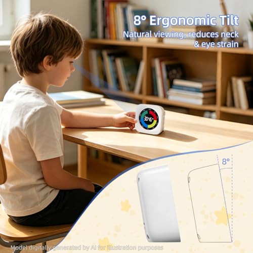 Visual Timer for Kids & Adults, 99 Min Digital Visual Countdown Timer with Progress Bar, Count Up Timer for ADHD, Classroom, Kitchen, Study, Focus, Productivity & Time Management