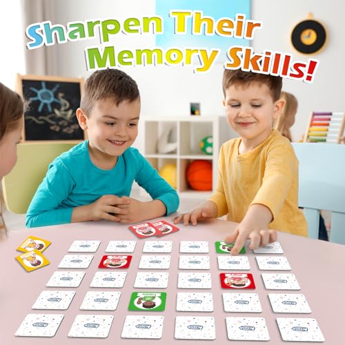 Aizweb Feelings Emotions Match Game,Memory Game,Social Emotional Learning Activities,Toddler Baby Flash Cards,Calm Down Corner Supplies,Educational Toys for Pre K Preschool Kindergarten Autism ADHD - style: Feelings
