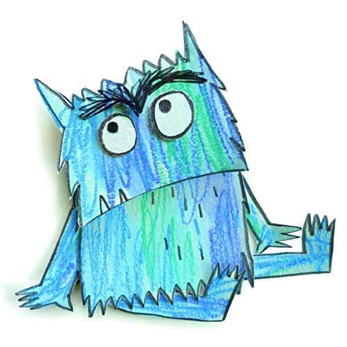 Devir - The Color Monster Board Game, Cooperative Kids Game About Emotions & Memory, Educational Family Game for Kids, Ages 3+, 2–5 Players, Playtime 25, (English Version) - color: White