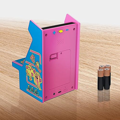 My Arcade Ms. Pac-Man Micro Player Pro: Classic Arcades, 2.75 Inch Screen, Retro Gaming, Games for Kids and Adults - style: Ms Pac Man