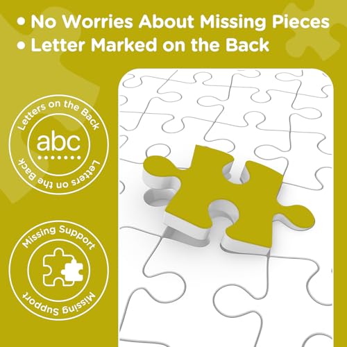 Jigsaw Puzzle 500 Piece for Adults,Unique Magical Fantasy Bookstore Puzzles | Bookstore Themed Puzzles Letter on Back,Nterlock Perfectly Frameable,Fun Challenging Perfect Birthday Party Gifts, 20.5x15 In - style: store