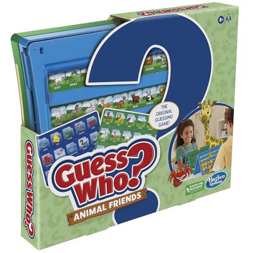 Hasbro Gaming Guess Who? Animal Friends Game
