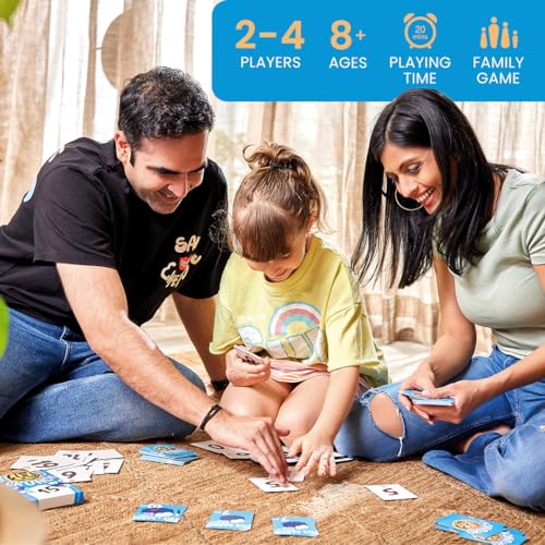 Card Games - Fletter Word & Crunch, Fun Word & Math Games for All Ages | Fast Family Games for Kids, Teens and Adults | Vocabulary, Addition & Subtraction | Gifts for Ages 5, 6, 7, & 8 Years