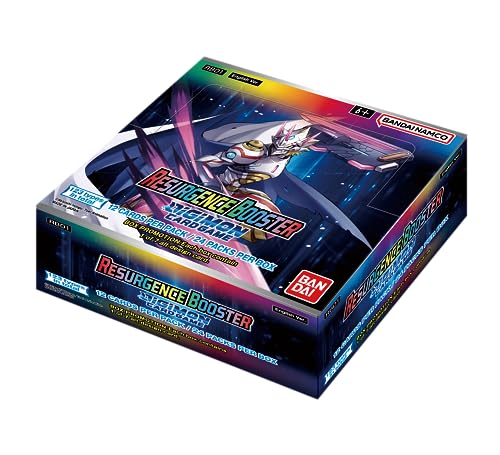 BANDAI NAMCO Entertainment Digimon Card Game: Resurgence Booster Box, Blue