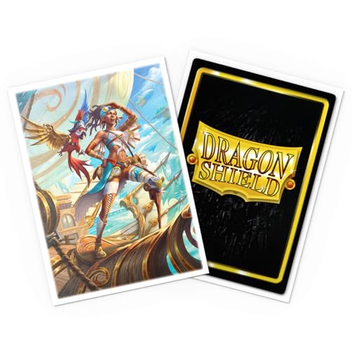 Dragon Shield | Flesh & Blood Art Sleeves | 100 CT - Smooth & Tough Premium TCG Sleeves | Compatible with Pokemon, One Piece & Magic the Gathering | Puffin, Hightail - color: Puffin, Hightail