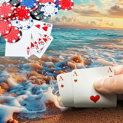 Ocean Scenery Sea Waves for MTG & TCG Playmat Mouse Pad,BFDHGQZC 24" x 14" Game Mat for MTG/RPG/CCG Trading Card Game Playmats Table Mat Perfect for Card Games Video Games Computer Office - color: Ocean Scenery Sea Waves