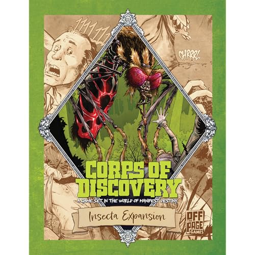 Corps of Discovery: Insecta Expansion – Giant Insect Encounter for the Cooperative Board Game | 1–4 Players - style: Insecta Expansion