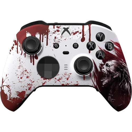 Custom Controllerzz Elite Series 2 Controller Compatible With Xbox One, Xbox Series S, and Xbox Series X (Bloody Zombie) - color: Bloody Zombie