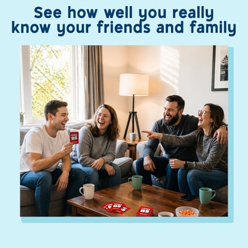 I Call BS - Hilarious Party Game for Adults Filled with Confessions and Lies, a Card Game Where You Call Out Your Friends and Family