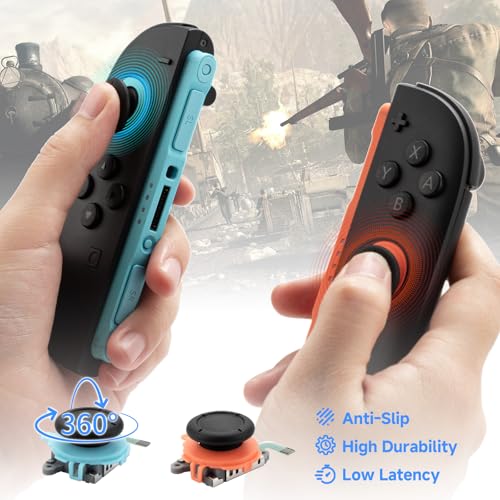 RGEEK Joystick Replacement Comaptible with Switch 2 Controller, Joysticks Repair Tool Kit for Switch 2 Accessory