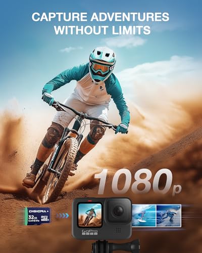 DIGIERA 32GB CT100 microSDHC UHS-I Memory Card with Adapter - up to 100MB/s, C10, U1, V10, Full HD, A1, Micro SD Card for Smartphones, Tablets, Cameras, Gaming Consoles, and Drones (3 Pack) - size: 32GB × 3, style: CT100 (100MB/s)