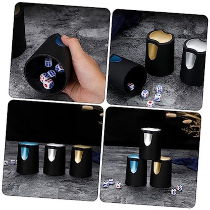 KOMBIUDA 1pc Premium Plastic Dice Cup Storage Container for Ktv Bar Portable Dice Holder and Party Games Lightweight Design for and Storage