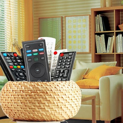 Case for Vizio TV Remote, Cover Compatible with Vizio Smart TV Remote Control XRT136 / XRT140 Silicon Universal Sleeve Skin Black - color: Non-Glow Black