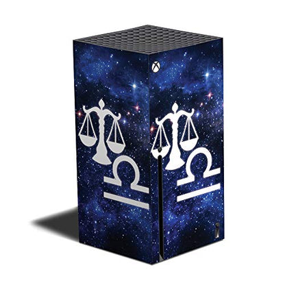 Mighty Skins Skin Compatible with Xbox Series X - Libra | Protective, Durable, and Unique Vinyl Decal wrap Cover | Easy to Apply, Remove, and Change Styles | Made in The USA (MIXBSERX-Libra) - color: Libra