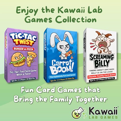 Screaming Billy Goat Family Card Game for Kids & Adults Game Night, Ages 7+ | Easy to Learn, Matching & Set-Collection, Slap Moments & Surprise Twists, 10-15 Min, 2-4 Players, Screen-Free, 8-12