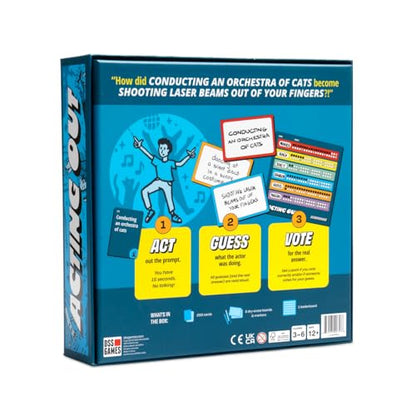 Acting Out | Charades Game for Families & Adults | Perfect For Game Night
