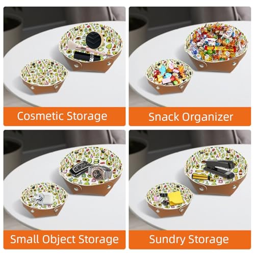 2Pcs PU Dice Holder Folding for RPG DND Table Games, Dice Trays Storage Box Portable Folding Rolling Dice Tray, Kitchen and Avocado - color: Multi 1
