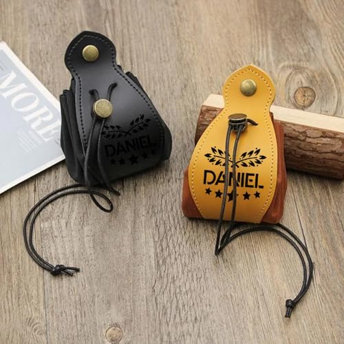 Custom Leather Dice Bag with Lock - DND Tray, Table Top Gaming Board Games, Engraved Leather Dice Storage Bag, Roleplaying RPG Gift Ideas Coin Purse(Black) - color: Black