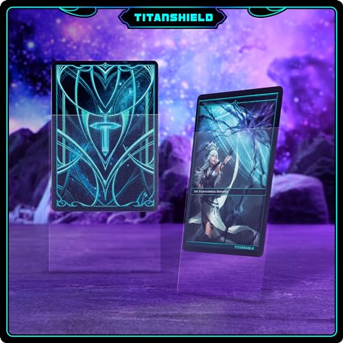 TitanShield Premium Card Sleeves | Compatible with Pokemon, One Piece, Lorcana, Flesh & Blood, & Magic The Gathering MTG | (150 Sleeves - Standard) (1, Clear, Standard | 66x91mm) - color: Clear, size: Standard | 66x91mm