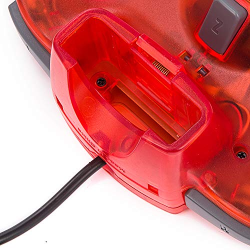 4 Pack PC USB N64 Controller, N64 Wired Gamepad [3D Analog Stick] for Windows PC MAC Linux Raspberry Pi Project 64 Retropie OpenEmu Emulator (Plug & Play) (Gray/Black/Clear Red/Clear Blue)