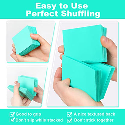 Mint Green Card Sleeves 200 Pack, Standard Card Sleeves Sturdy Sleeves | Matte Back Finish, Perfect Shuffling - Protect All Your Trading Cards Collectible Cards by Fabmaker, Never Tear - color: Mint Green, size: 200 pack Card Sleeves