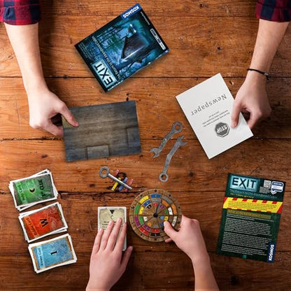 EXIT: The Return to The Abandoned Cabin | EXIT: The Game - A Kosmos Game | Family-Friendly, Card-Based at-Home Escape Room Experience | Collaborative for 1 to 4 Players, Ages 12+ - style: Return to the Abandoned Cabin