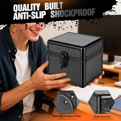 Graded Card Storage Box, Top Loader Boxes, Sports Trading Card Storage Case, Slab PSA/GMA/CSG/SGC/HGA Magnetic Holder, Baseball Football Card Case, Holds 70+ Cards - size: M