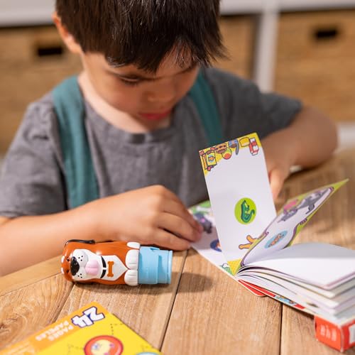 Melissa & Doug Sticker Wow!™ Dog Bundle: 24-Page Activity Book, Refillable Sticker Stamper, Mini Pad, 500 Stickers, Arts and Crafts for Kids Ages 3+ - color: Dog, size: Bundle