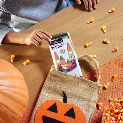 MAGNA-TILES microMAGS 24-Piece Spooky Travel Set, The Original Magnetic Building Brand - style: Spooky