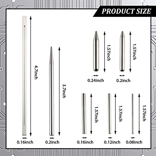 honoson 10 Pcs Metal Earth Tool Kit Pliers Bending Tools for 3D Metal Model | Flat Nose, Needle Nose & Nozzle Pliers, Tab Edge Cylinder Cone Bending, Fits Metal Jigsaw Puzzle Assembly