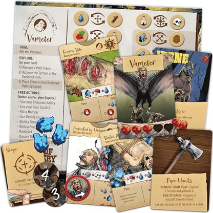 Corps of Discovery: Vameter Expansion – Flying Horror Encounter for the Cooperative Adventure Game | 1–4 Players - style: Vameter Expansion