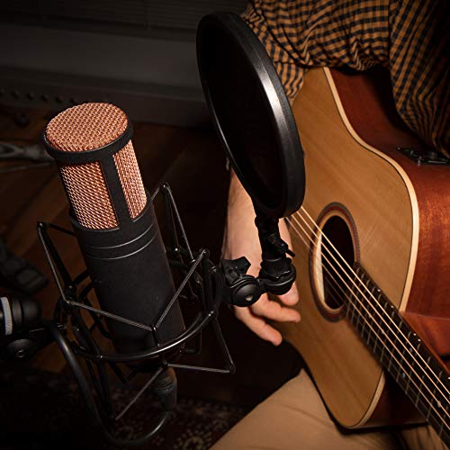Antelope Audio Edge Duo Double Membrane Condenser Microphone | Condenser Microphone, USB/XLR, PC Compatible, Professional Studio, Singing, Podcasting, Gaming, Recording, Streaming & Vocals - size: Edge Duo