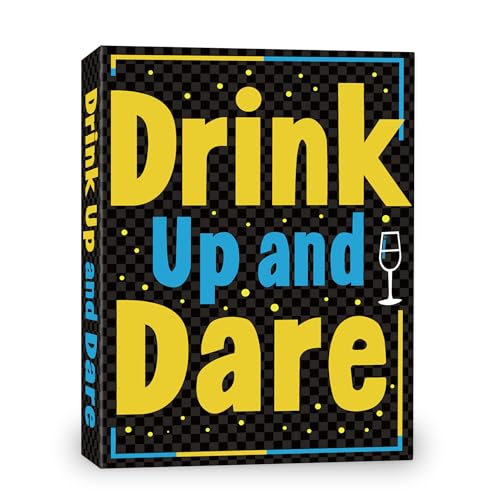 Etyishe Drinking Games for Adults,Drink Up and Dare,Adults Games for Game Nights, Exciting Card Games for Bachelorette Party Games & 21st Birthday Gift, with 50 Funny Game Cards, Spice Up Your Party