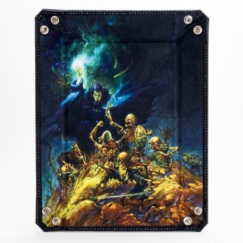 Fanroll Dungeons & Dragons D&D Masterworks Series Dice Tray: Jeff Easley