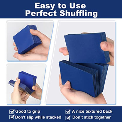 Blue Card Sleeves 200 Pack Compatible with MTG Card Sleeves,Sturdy Sleeves | Matte Back Finish, Perfect Shuffling - Protect All Your Trading Cards Collectible Cards, Never Tear - color: Blue, size: 200 pack Card Sleeves