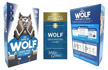 Gray Matters Games | The Game of Wolf and Expansion Pack Bundle | Trivia Game for Friends, Families and Teens - style: Bundle Pack