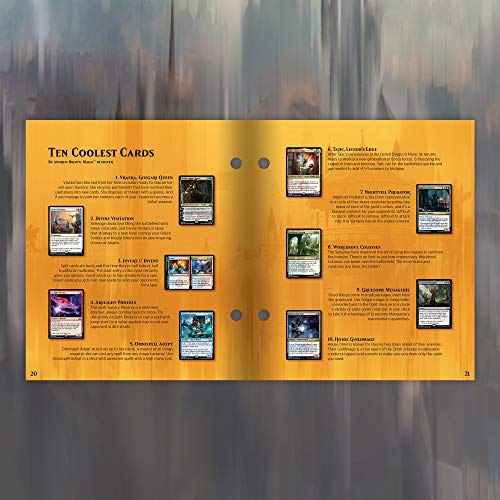 Magic: The Gathering Guilds of Ravnica Bundle | 10 Booster Packs + Land Cards (230 Cards) | Accessories