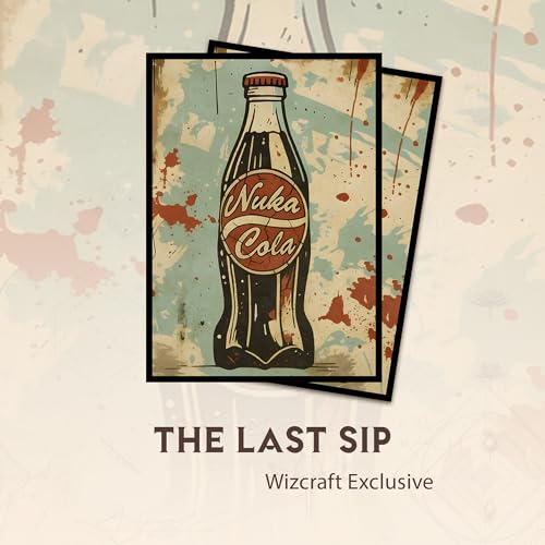 The Last Sip - MTG Card Sleeves, 104ct, Standard Size, Smooth | Perfect for Double Sleeving, Smudge Resistant Matte Back, Standard 66x92mm - Compatible with Magic The Gathering & TCG Cards - color: The Last Sip, size: Smooth