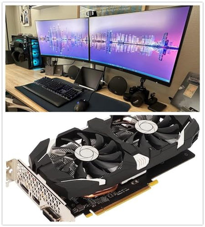 XUANMO NIVIDIA Geforce GTX1060 3GB Gaming Graphics Card Video Card gem GDDR5 PCI Express x16 3.0 8008 MHz Output Interface HDMI DP DVI Graphics Card GTX1060 3GB - color: 3GB